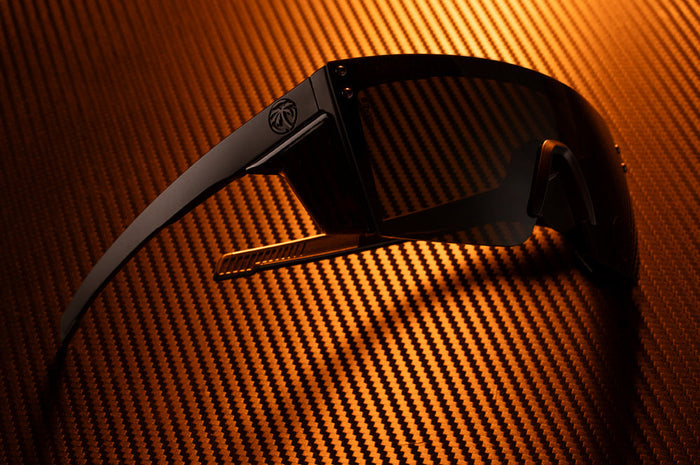 Performance XL Lazerface Matte Black - Ultra Black Polarized Lens
