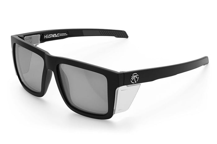 Heat Wave Visual Performance XL Vise Z87+ sunglasses with photochromic lens and side shields, angled view