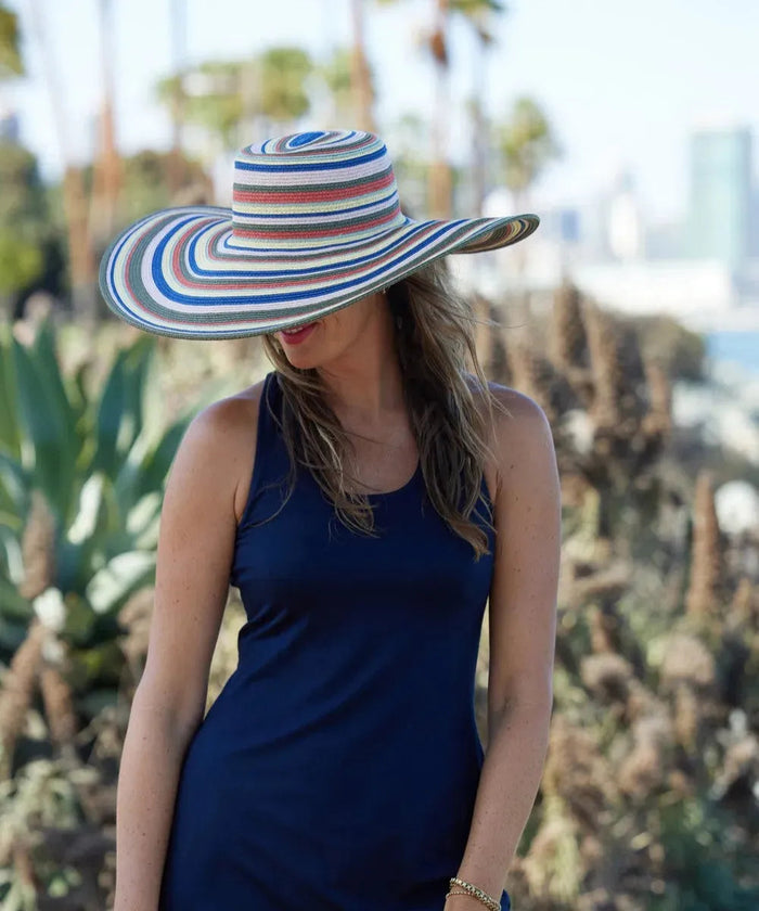 Peter Grimm Drew - Womens Wide Brim Straw Sun Hat - Hatcountry