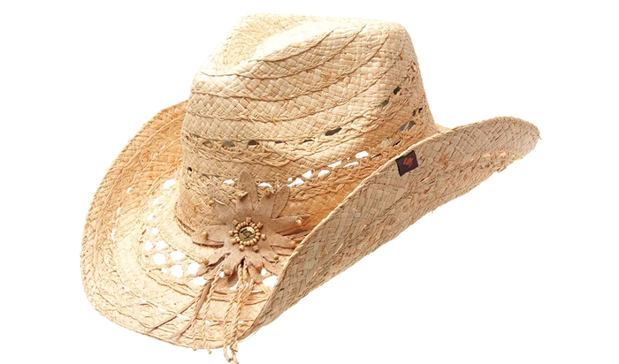 Peter Grimm Mallorie - Straw Cowgirl Hat