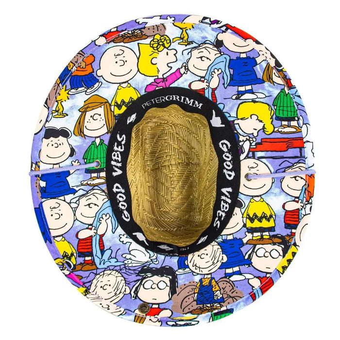 Peter Grimm Peanuts Characters Junior - Childrens Straw Lifeguard Hat - Hatcountry