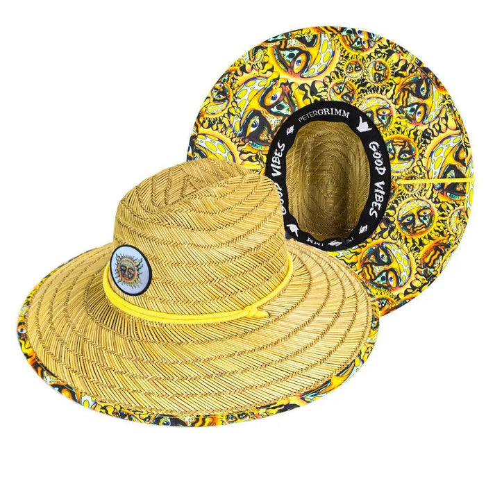 Peter Grimm Sublime Paddle Out Lifeguard - Rye Straw Lifeguard Hat - Hatcountry