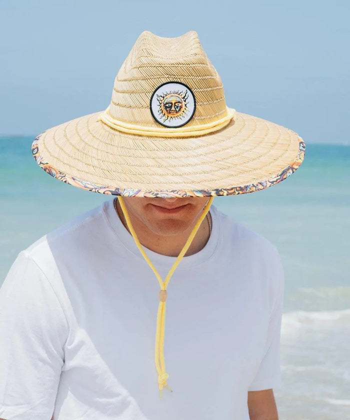 Peter Grimm Sublime Paddle Out Lifeguard - Rye Straw Lifeguard Hat - Hatcountry