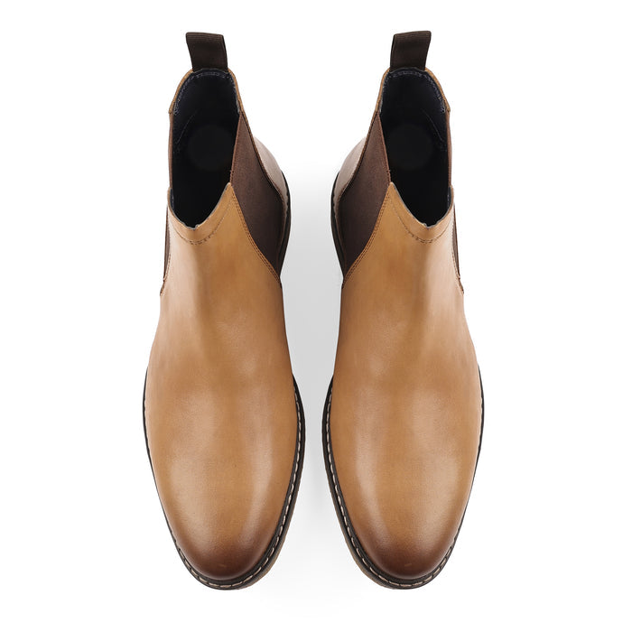 Pimlico Leather Chelsea Boots - Tan
