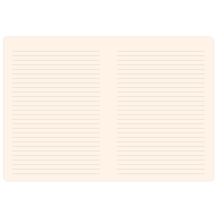 Pink Floral Softcover Journal