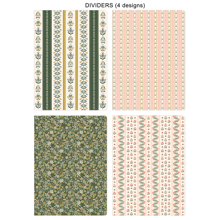 Pink Floral Softcover Journal