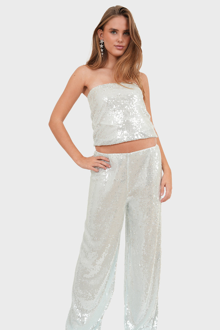 "Pixie" pants light blue