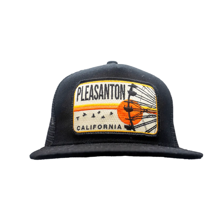 Bartbridge Pleasanton California pocket hat with embroidered pocket style patch