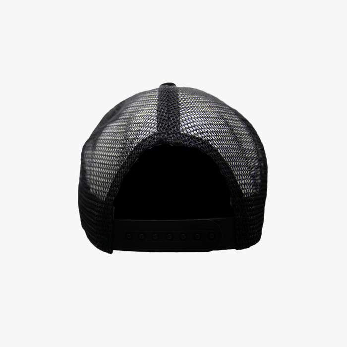 Bartbridge Pleasanton CA pocket hat, alternate view of the embroidered patch detail