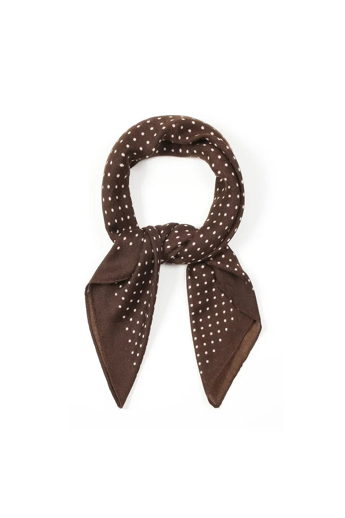 "Polka" dot scarf