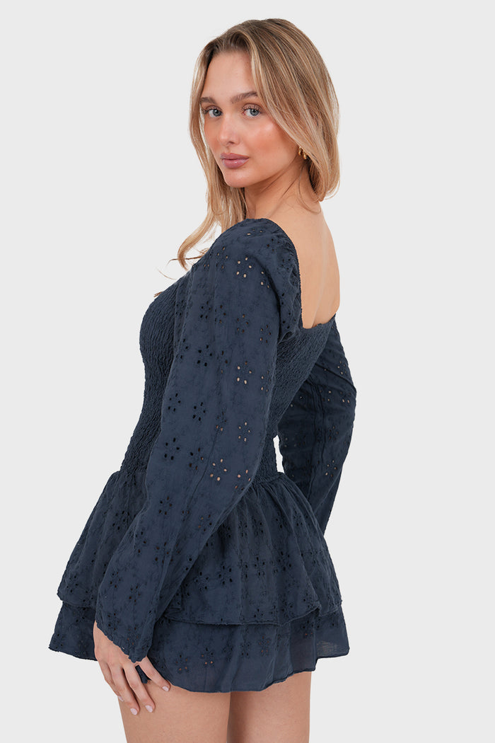 "Portofino" dress navy
