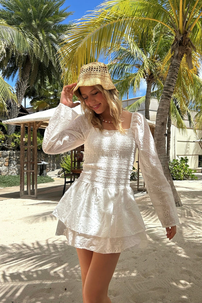 "Portofino" dress white