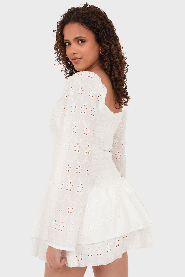 "Portofino" dress white