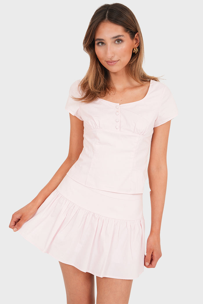 “Pretty in pink” skirt