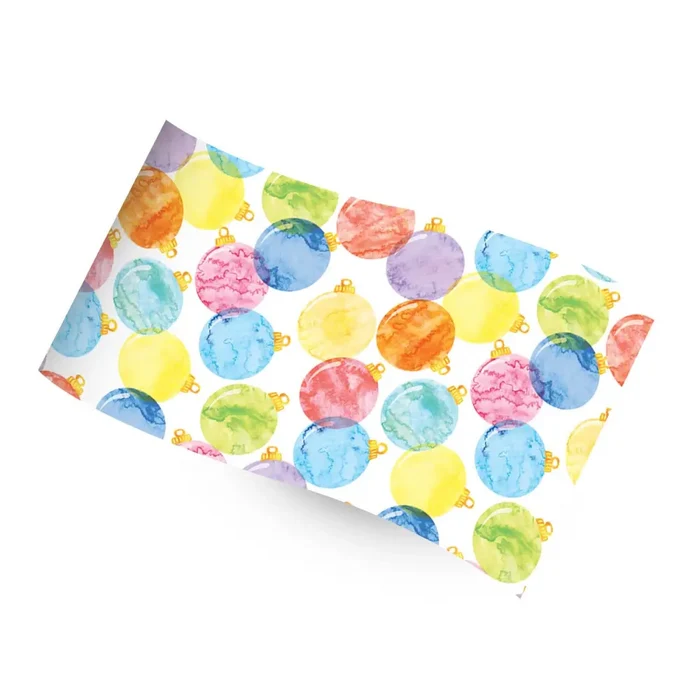 Printed Tissue Paper - Glass Ornaments - RC-1239
