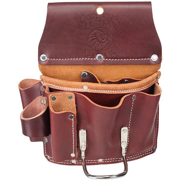 Occidental Leather Pro drywall pouch in tan leather