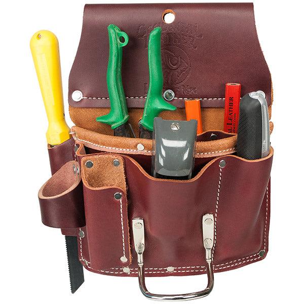 Occidental Leather Pro drywall pouch loaded with drywall tools
