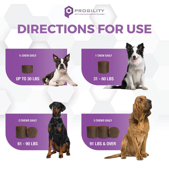 *Progility Calming Aid Soft Chew Supplments