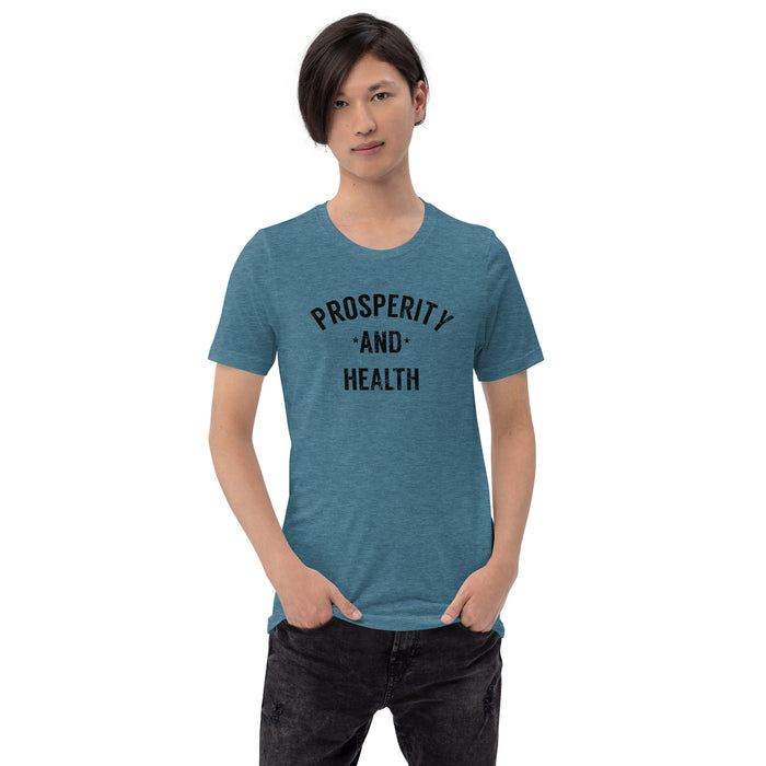 Prosperity And Health Couple Tees - Take 2 - Bloom Seventy Seven