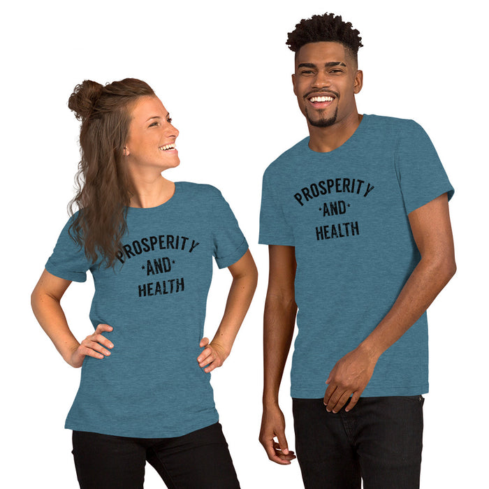 Prosperity And Health Couple Tees - Take 2 - Bloom Seventy Seven