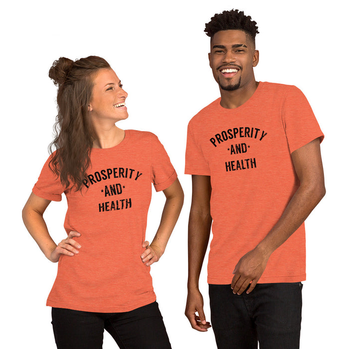 Prosperity And Health Couple Tees - Take 2 - Bloom Seventy Seven