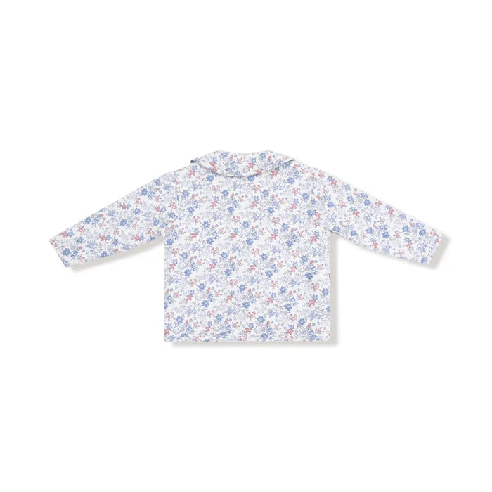 Quilted Jacket with Peter Pan Collar