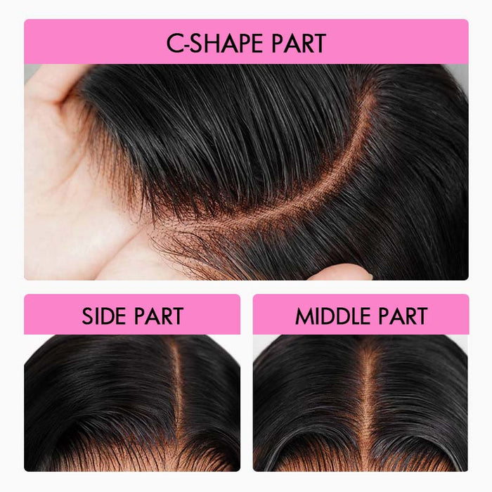 QVR Wear and Go Glueless Jerry  Curly Lace Front Wig Full Density Human Hair Wigs For Black Women