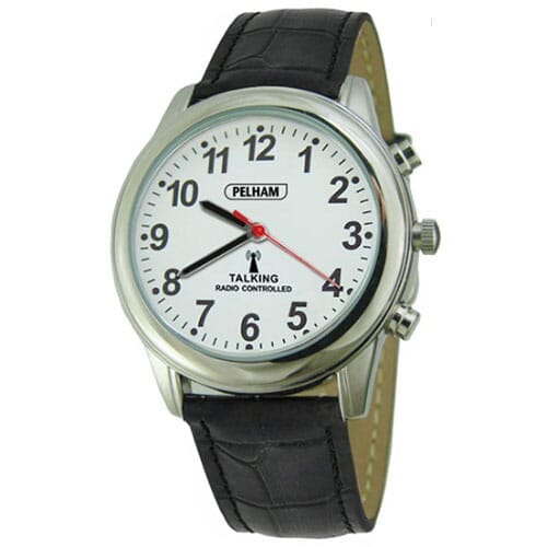 Alternative view of Talking Atomic Watch, showing different angle or usage.