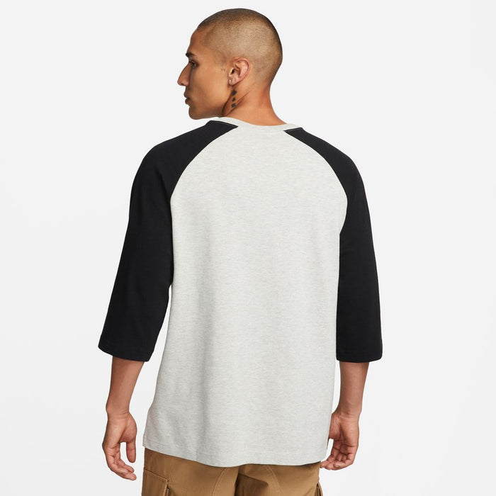 Raglan Skate T-Shirt (Grey Heather/Black)