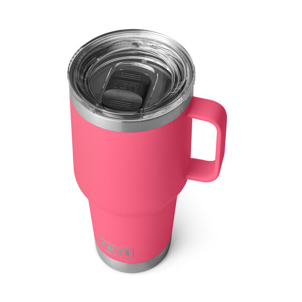 Yeti Rambler 30 ounce travel mug in tropical pink, additional product image