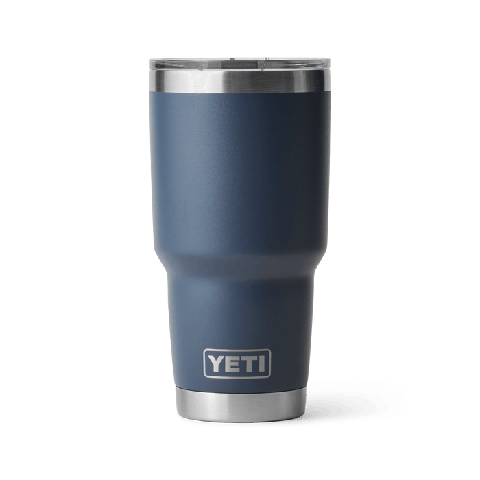 YETI Rambler 30 oz stainless steel tumbler in navy with MagSlider lid