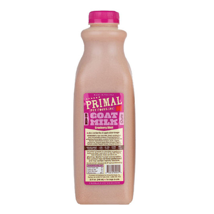 *Raw Goat Milk with Cranberries 32oz