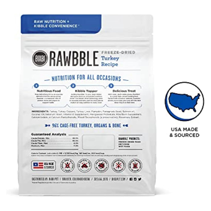 **Rawbble Freeze-Dried Turkey Recipe