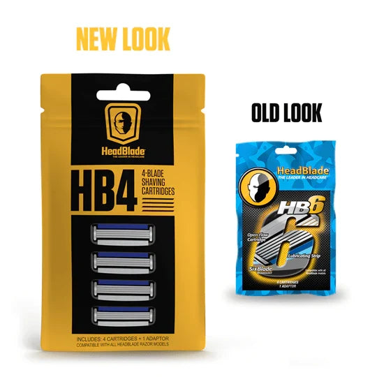 Razor Cartridges HeadBlade HB4 4 cartridges