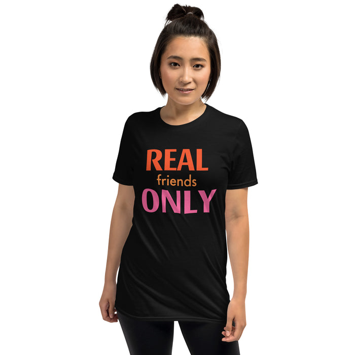 Real Friends Only Graphic  Tee - Bloom Seventy Seven