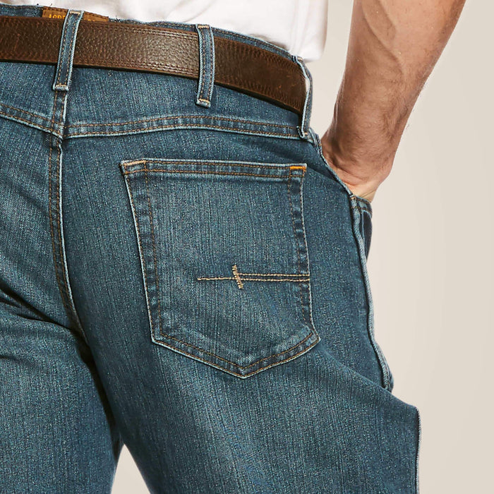 Ariat Rebar M4 boot cut DuraStretch work jean, further product view of the garment