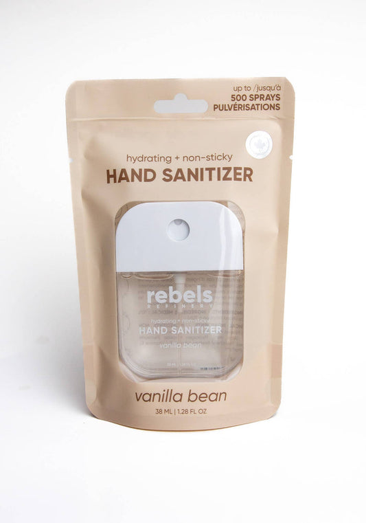 REBELS Vanilla Bean Pocket Hand Sanitizer