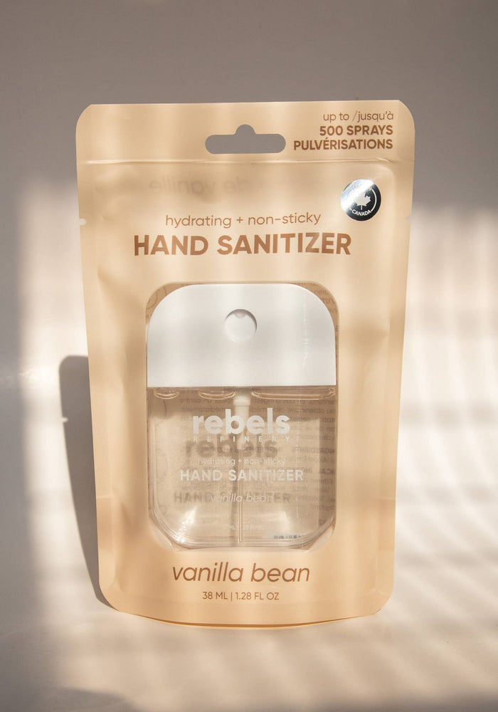 REBELS Vanilla Bean Pocket Hand Sanitizer