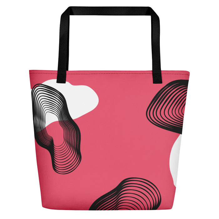 Red, White and Black Camo Tote Bag - Bloom Seventy Seven