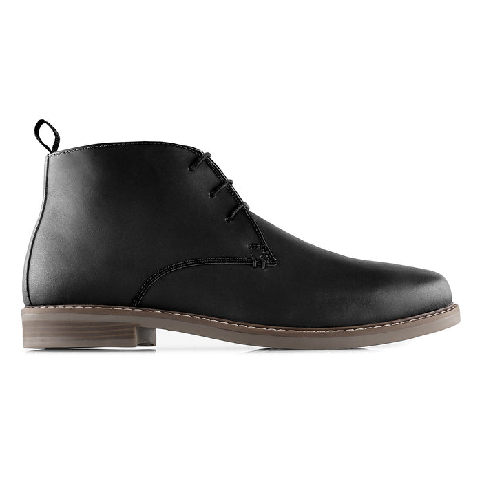 Redhill Leather Chukka Boots - Black