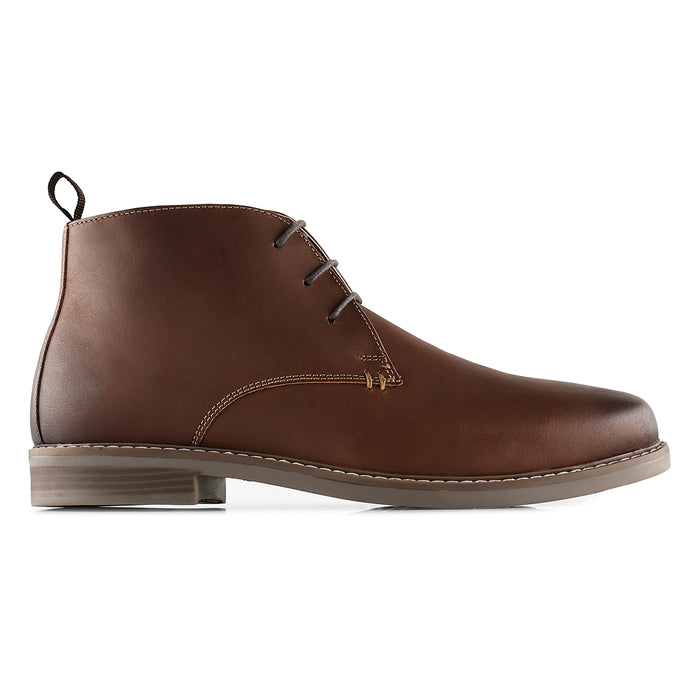 Redhill Leather Chukka Boots - Brown