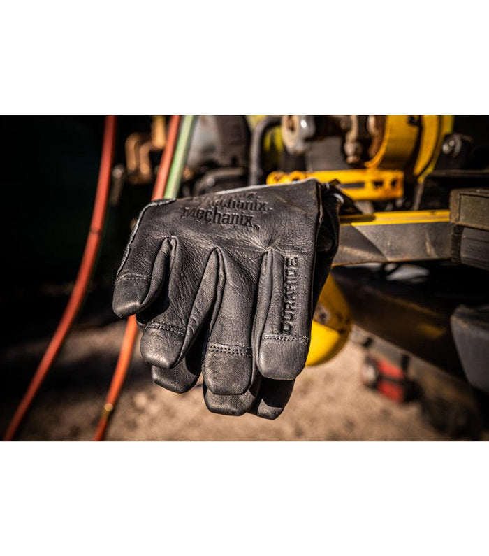 Mechanix Regulator welding glove, medium, view of the extended cuff