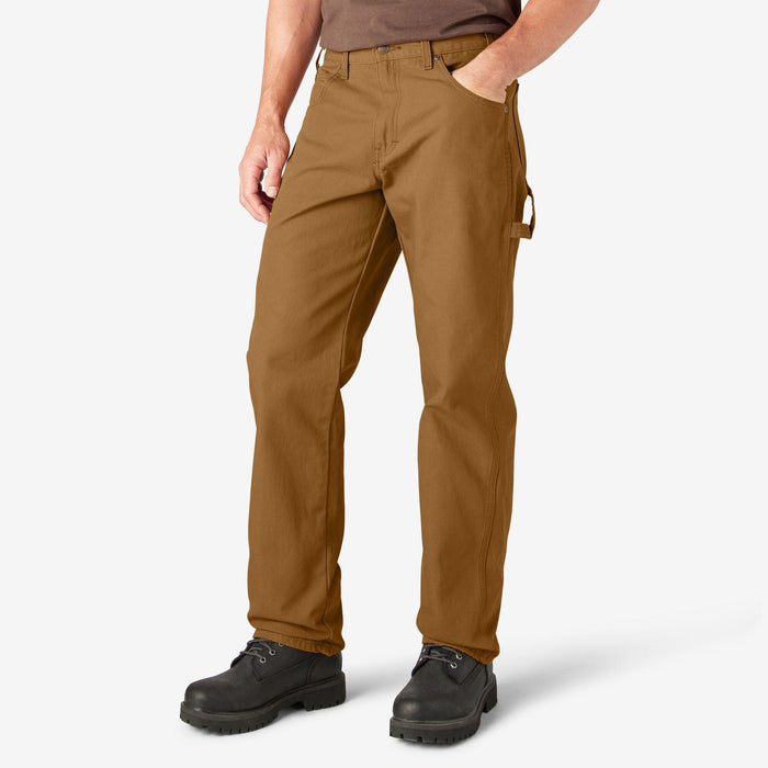 Dickies brown duck carpenter pant, alternate product view of the tool and utility pockets
