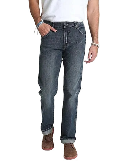Wrangler Retro slim fit straight leg jean in Jerome wash, main product view