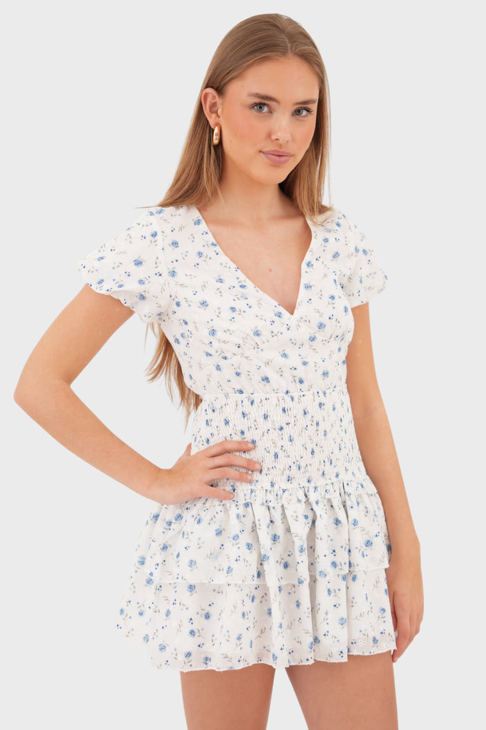 "Rhodes" dress blue