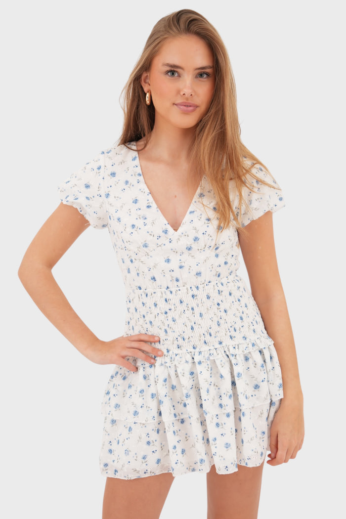 "Rhodes" dress blue