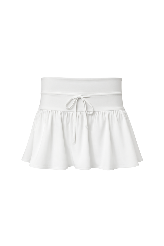 “Ribbon” skirt white
