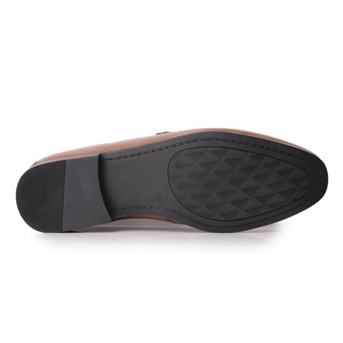 Richmond Smart Formal Leather Loafers - Brown