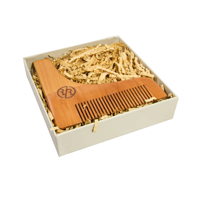 Rockwell Natural pear wood Beard Shaper