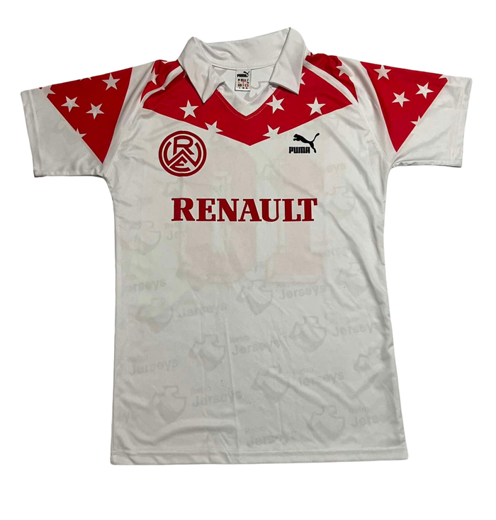 Rot Weiss Essen Shirt 1990-1991 Home - Retro Jersey, Rot Weiss Essen trikot
